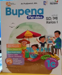 Bupena Merdeka Volume 1c untuk SD/MI Kelas I