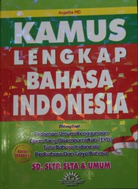 Kamus Lengkap Bahasa Indonesia